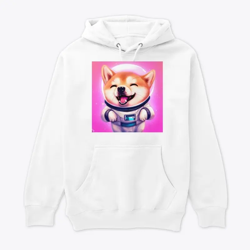 Cute Shiba Inu in Astronaut