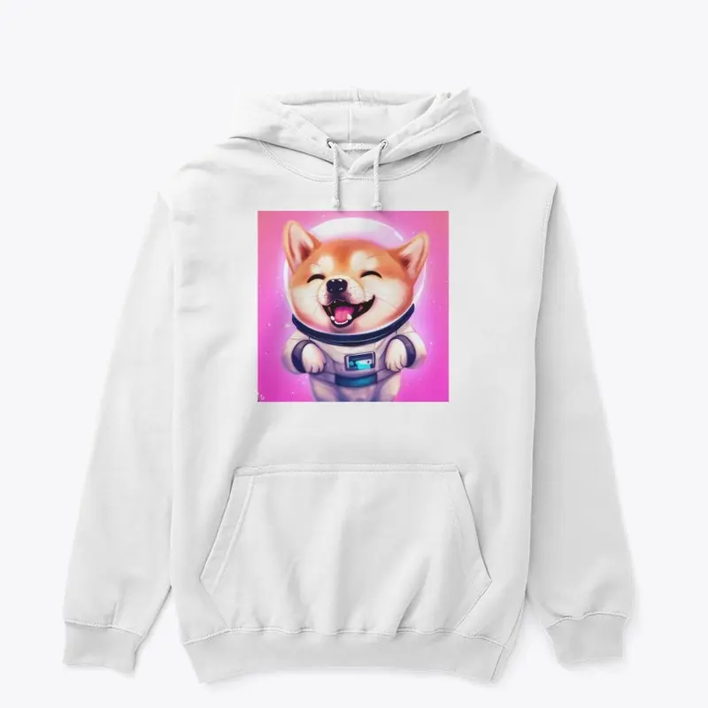 Cute Shiba Inu in Astronaut